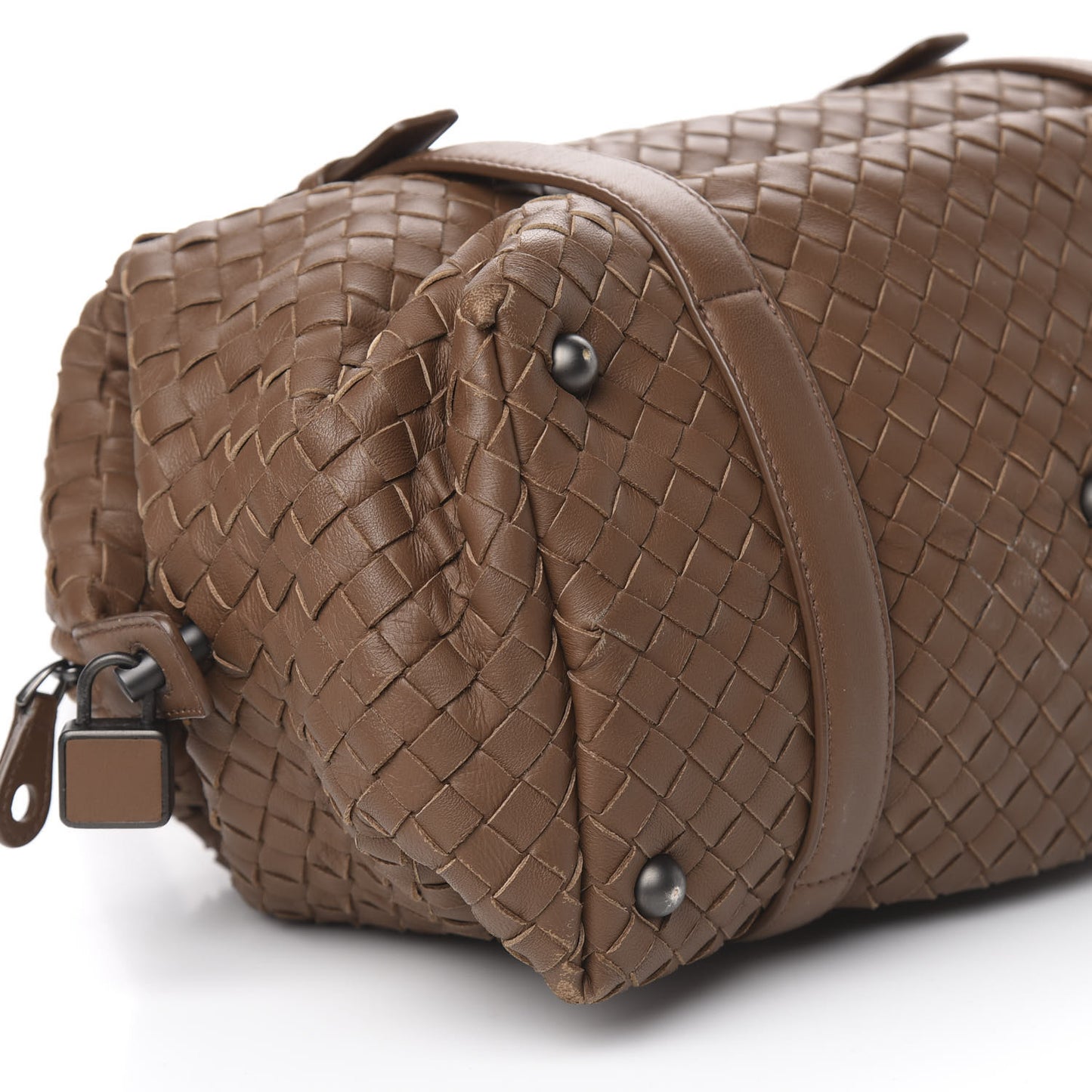 Nappa Intrecciato Montaigne Bag Noce