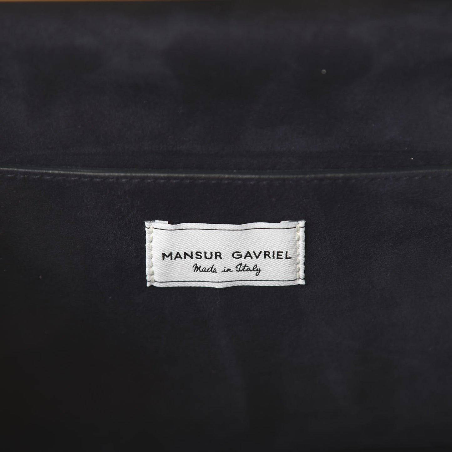 Suede Elegant Bag Blue