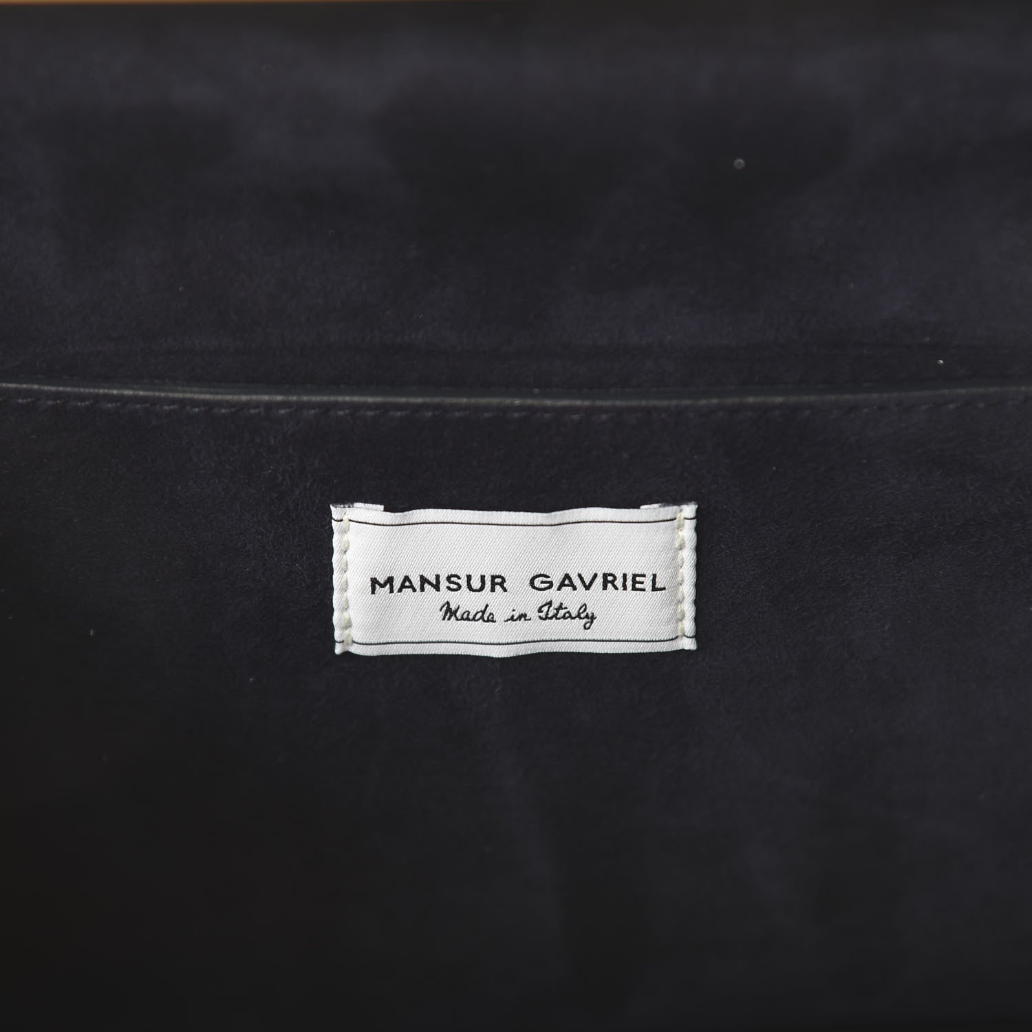 Mansur Gavriel Suede Elegant Bag Blue 5 of 8