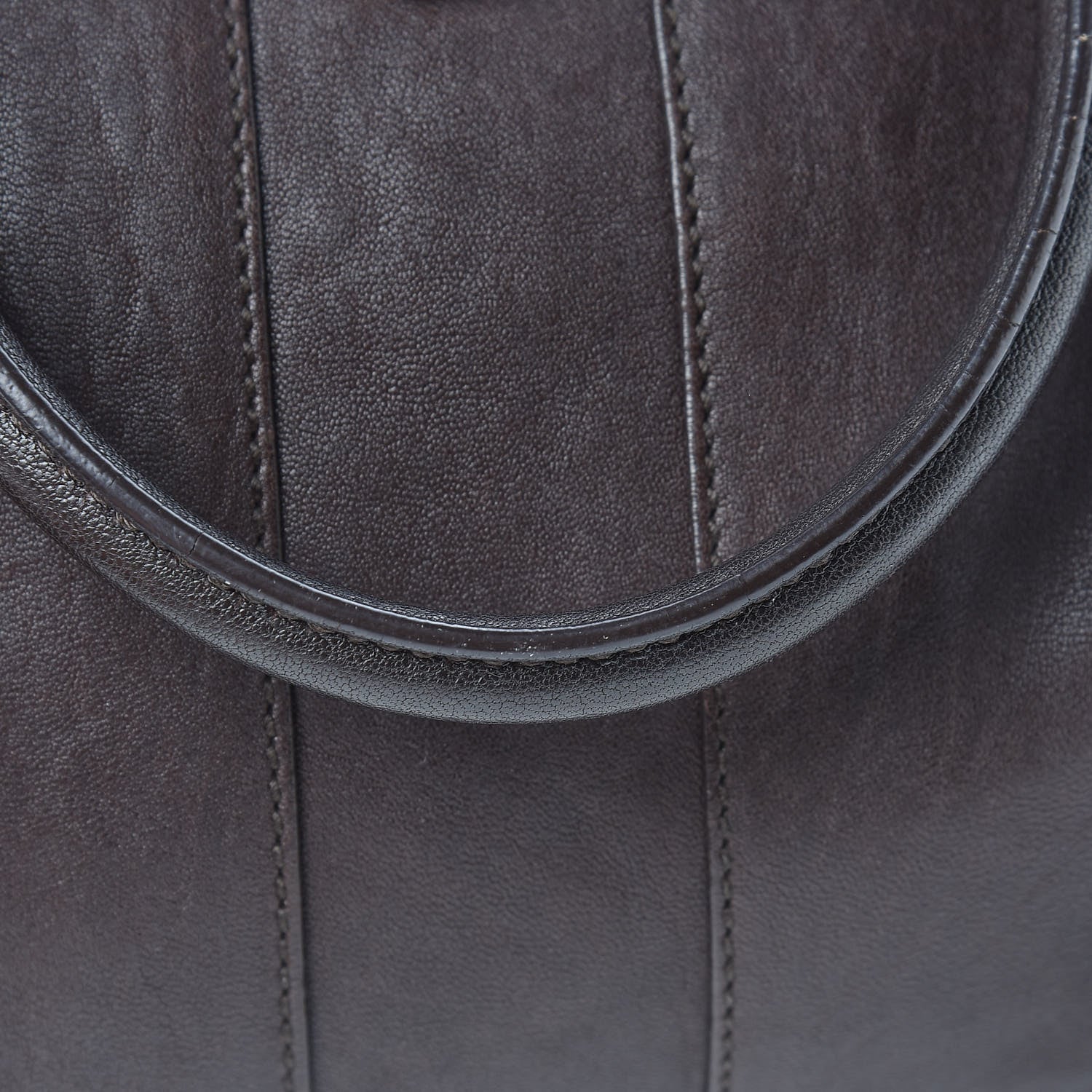 Saint Laurent Sheepskin Medium Cabas ChYc Dark Brown 20 of 23