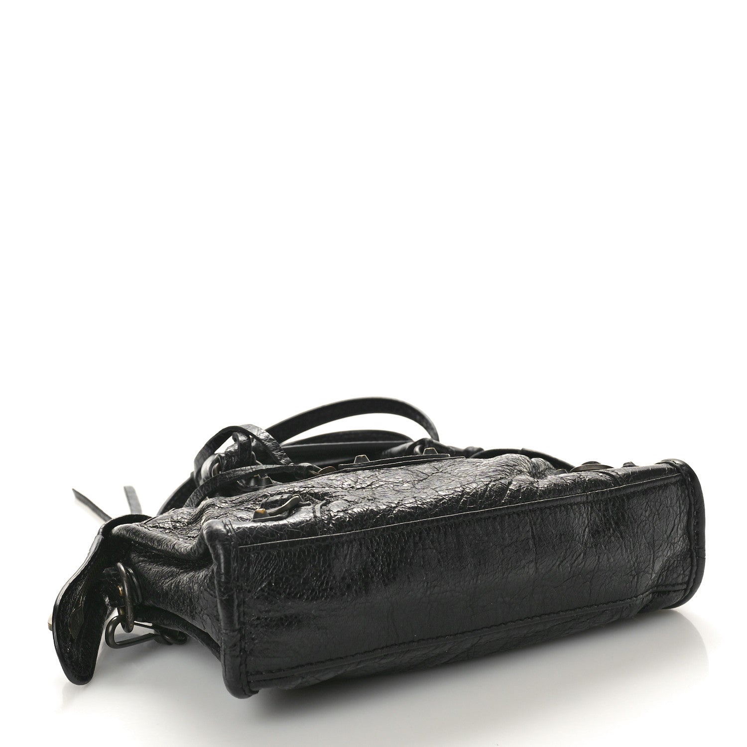 Balenciaga Agneau Classic Gold Hardware Nano City Black 5 of 12