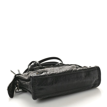 Balenciaga Agneau Classic Gold Hardware Nano City Black 5 of 12