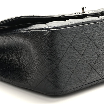 Chanel Caviar Quilted Jumbo Double Flap Black 7 of 8