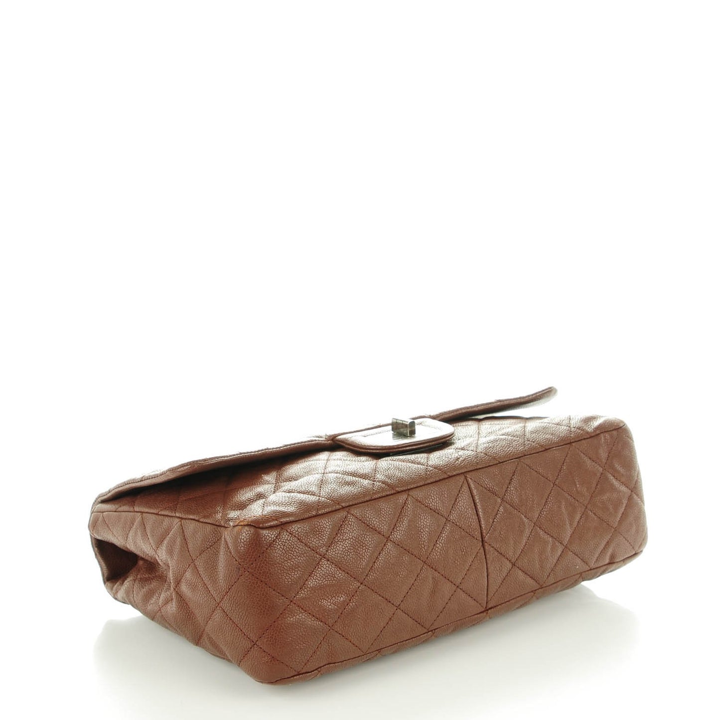 Washed Caviar Quilted 2.55 Reissue 227 Flap Brown