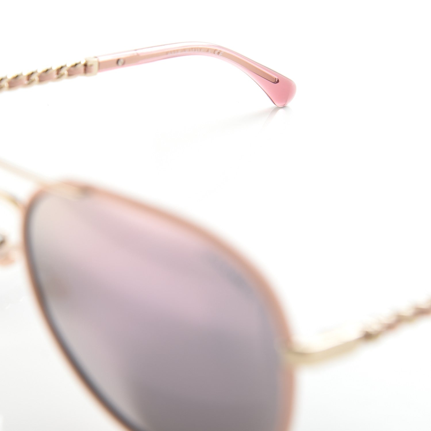 Chanel Pilot Winter Sunglasses 4219-Q Light Pink 6 of 9
