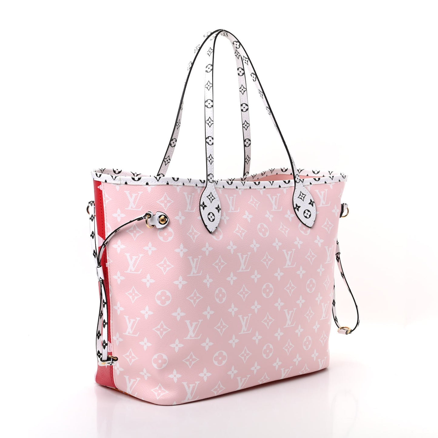 Monogram Giant Neverfull MM Rouge