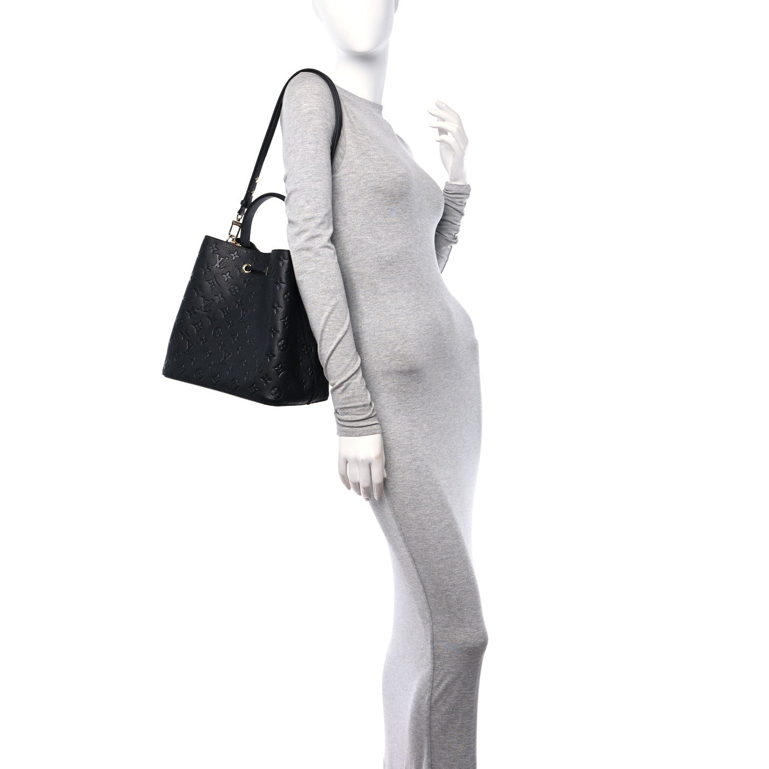 Louis Vuitton Empreinte Neonoe MM Black 2 of 9