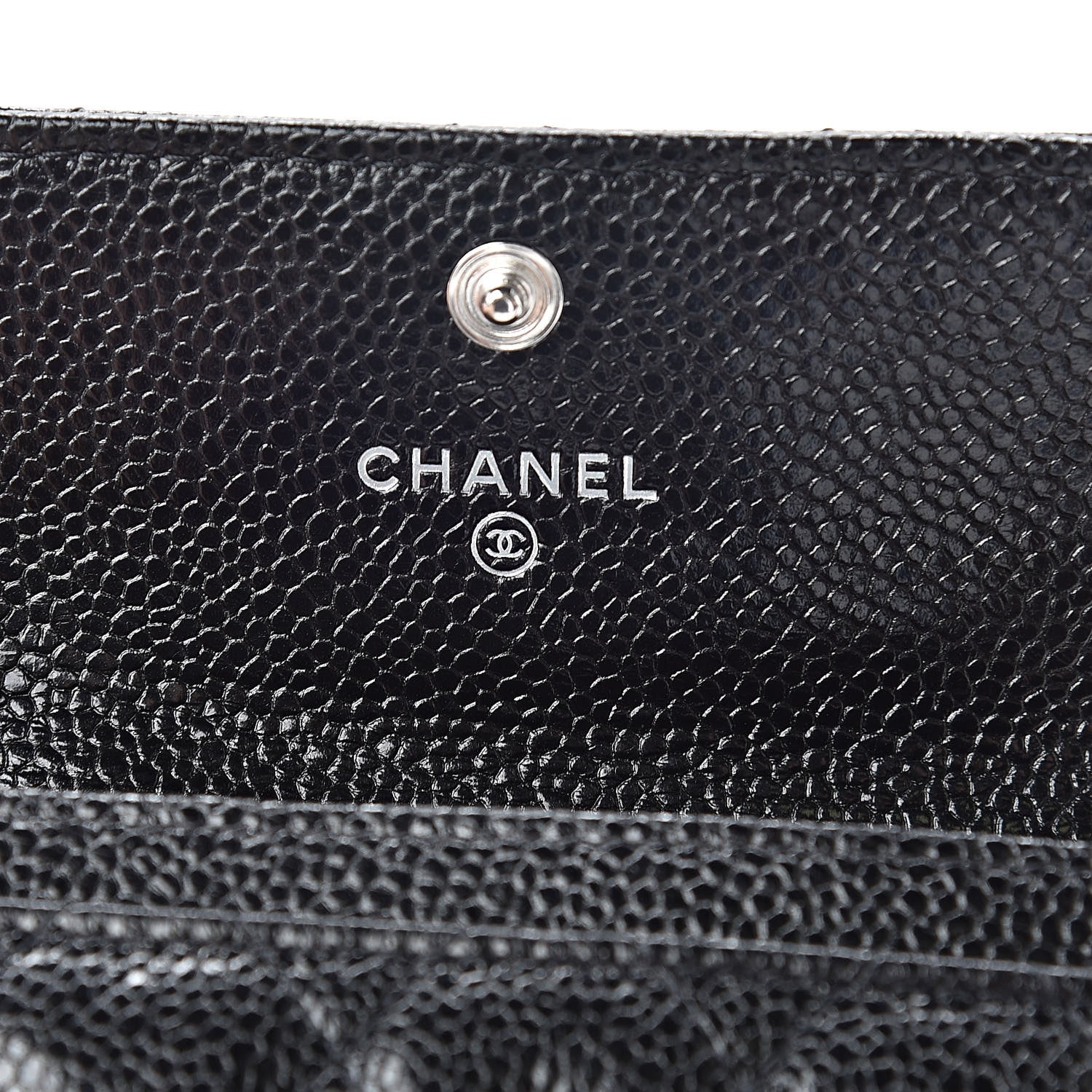 Chanel Caviar Quilted Flap Card Holder So Black 6 of 9