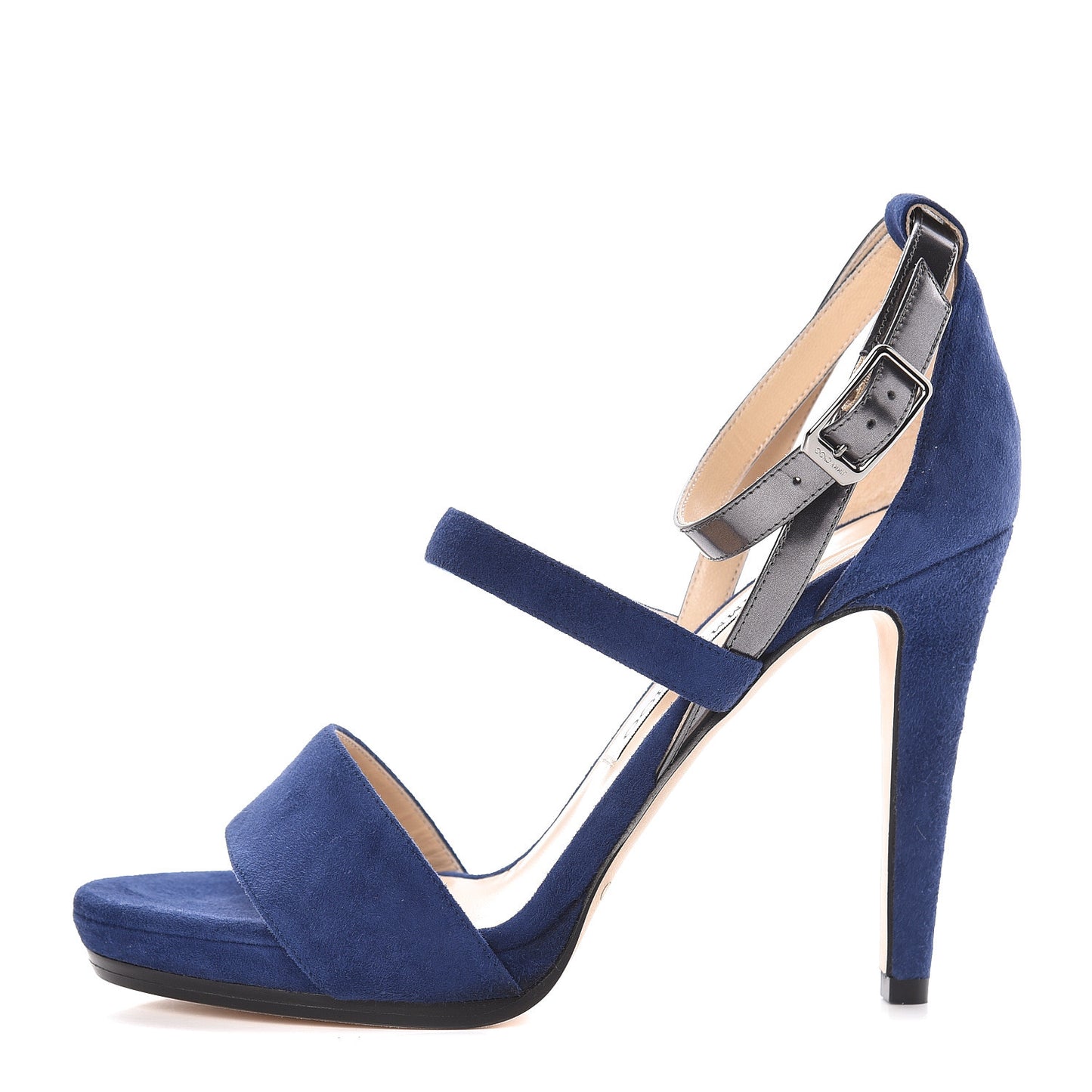 Suede Dose Sandals 38.5 Cosmo Asphalt