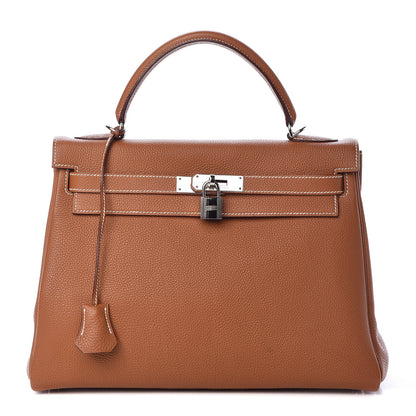 Hermes Togo Kelly Retourne 32 Gold 1 of 40
