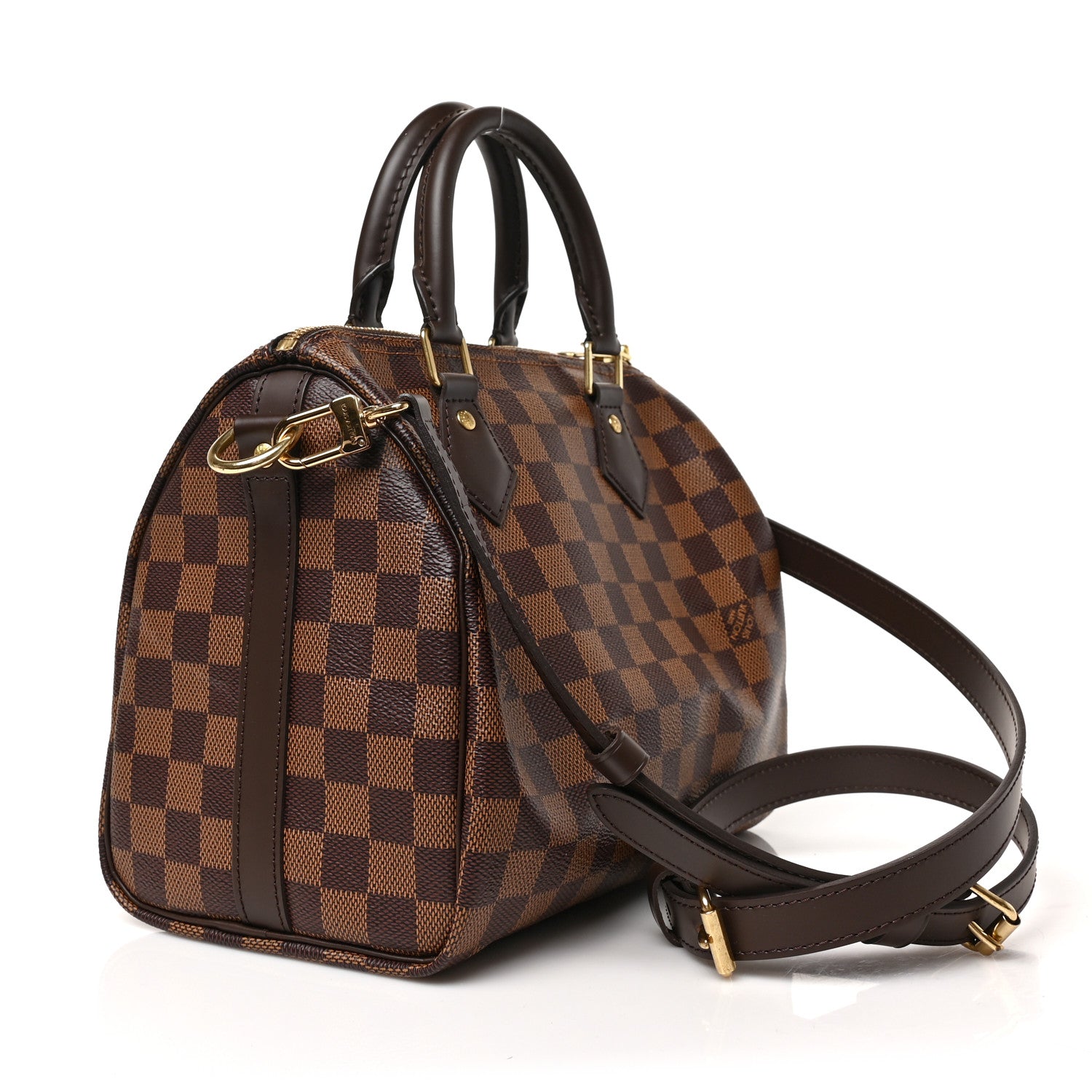 Louis Vuitton Damier Ebene Speedy Bandouliere 25 3 of 8