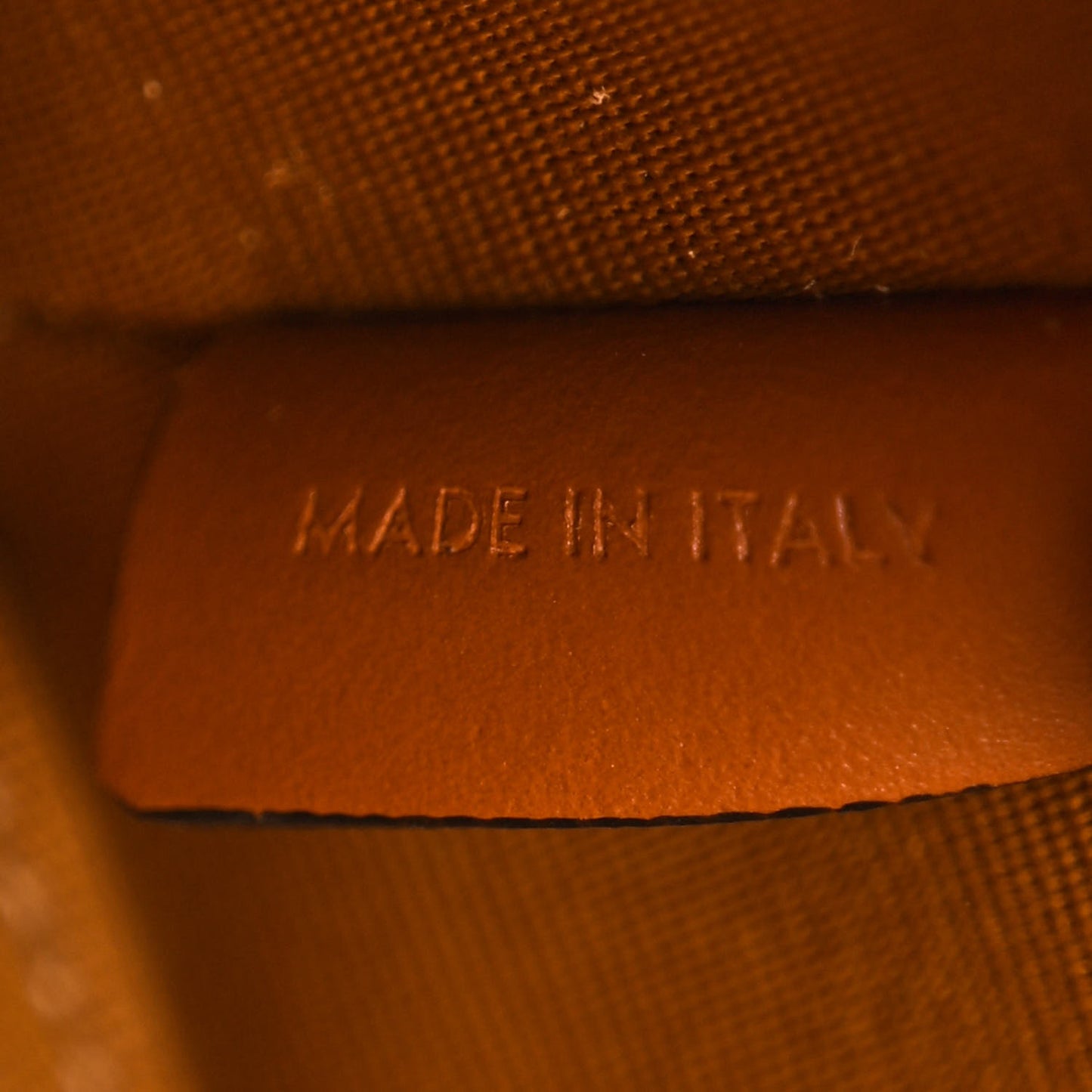 Triomphe Canvas Calfskin Small Cuir Triomphe Box Tan