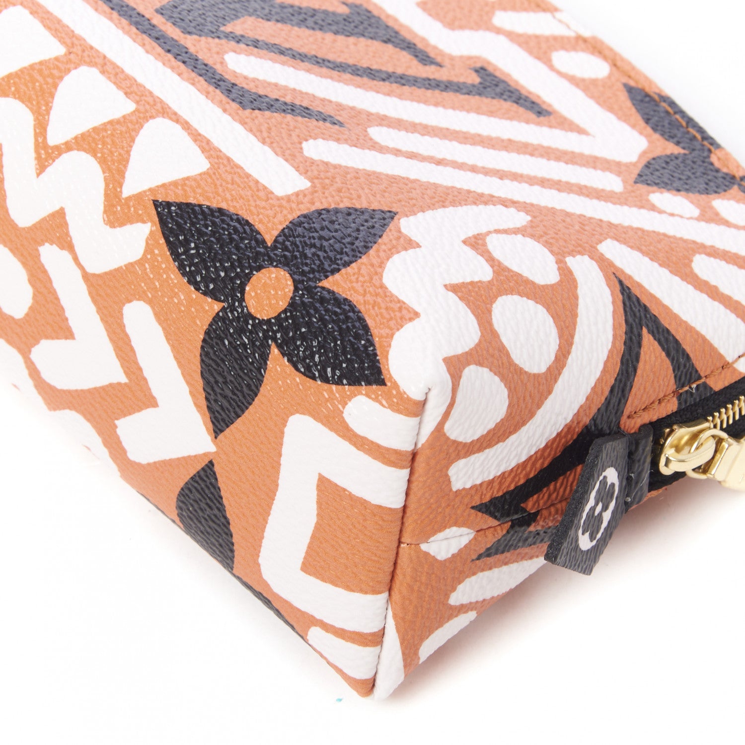 Louis Vuitton Monogram Giant Crafty Cosmetic Pouch Crème Caramel 4 of 7