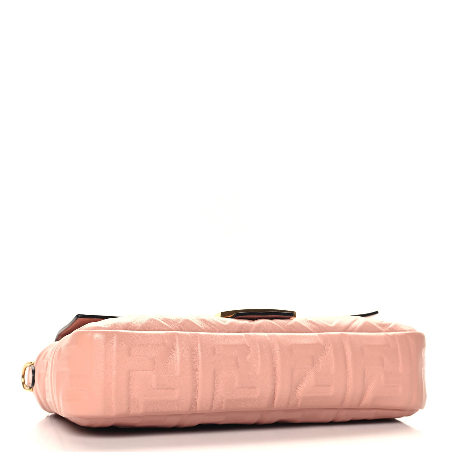 Nappa FF 1974 Embossed Baguette Rosa Bourbon