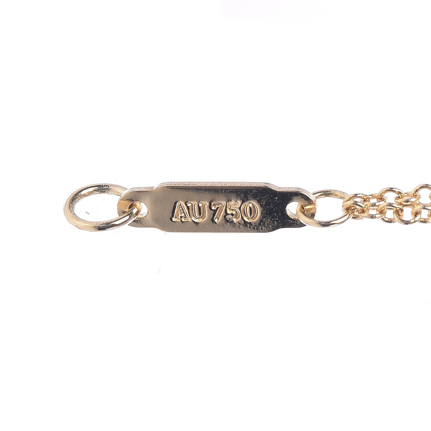 18K Yellow Gold Infinity Bracelet