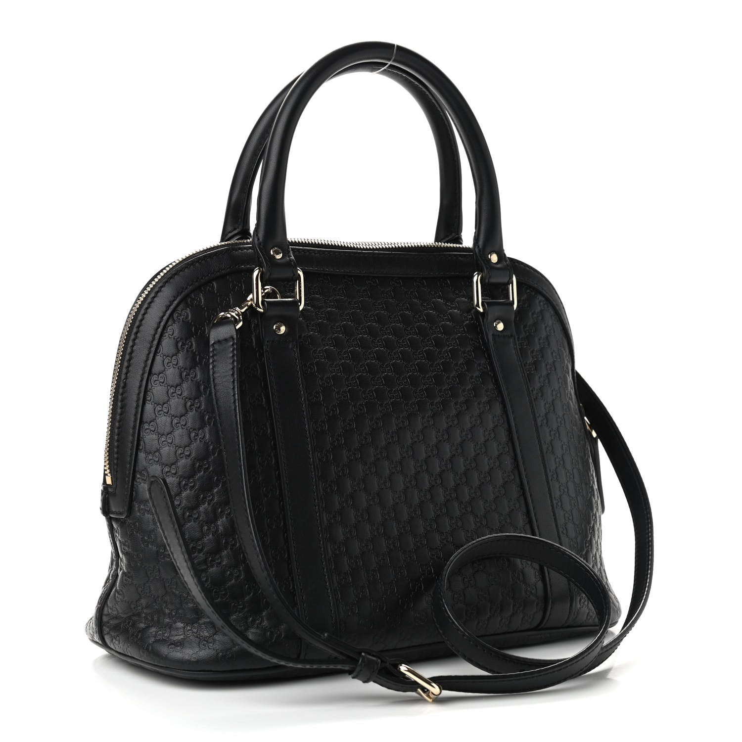 Gucci Microguccissima Medium Dome Bag Black 3 of 9