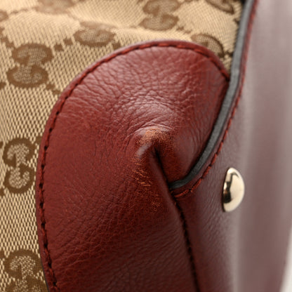 Gucci Monogram Large Marrakech Tote Red 11 of 11