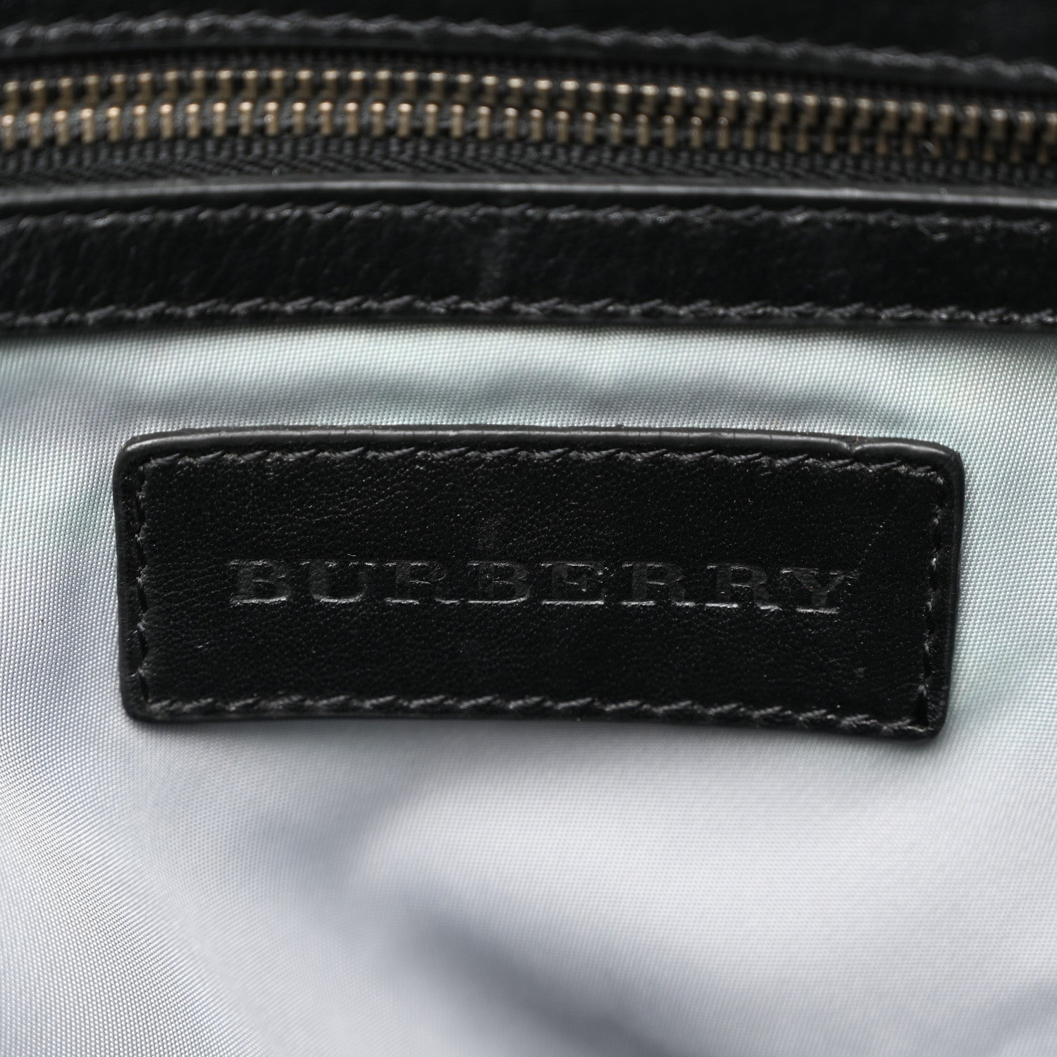 Burberry Nylon Check Medium Lowry Navy 6 of 13