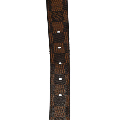 Louis Vuitton Damier Ebene 30mm Ellipse Belt 90 36 7 of 16
