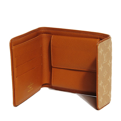 Louis Vuitton Mini Monogram Compact Wallet Beige 5 of 7