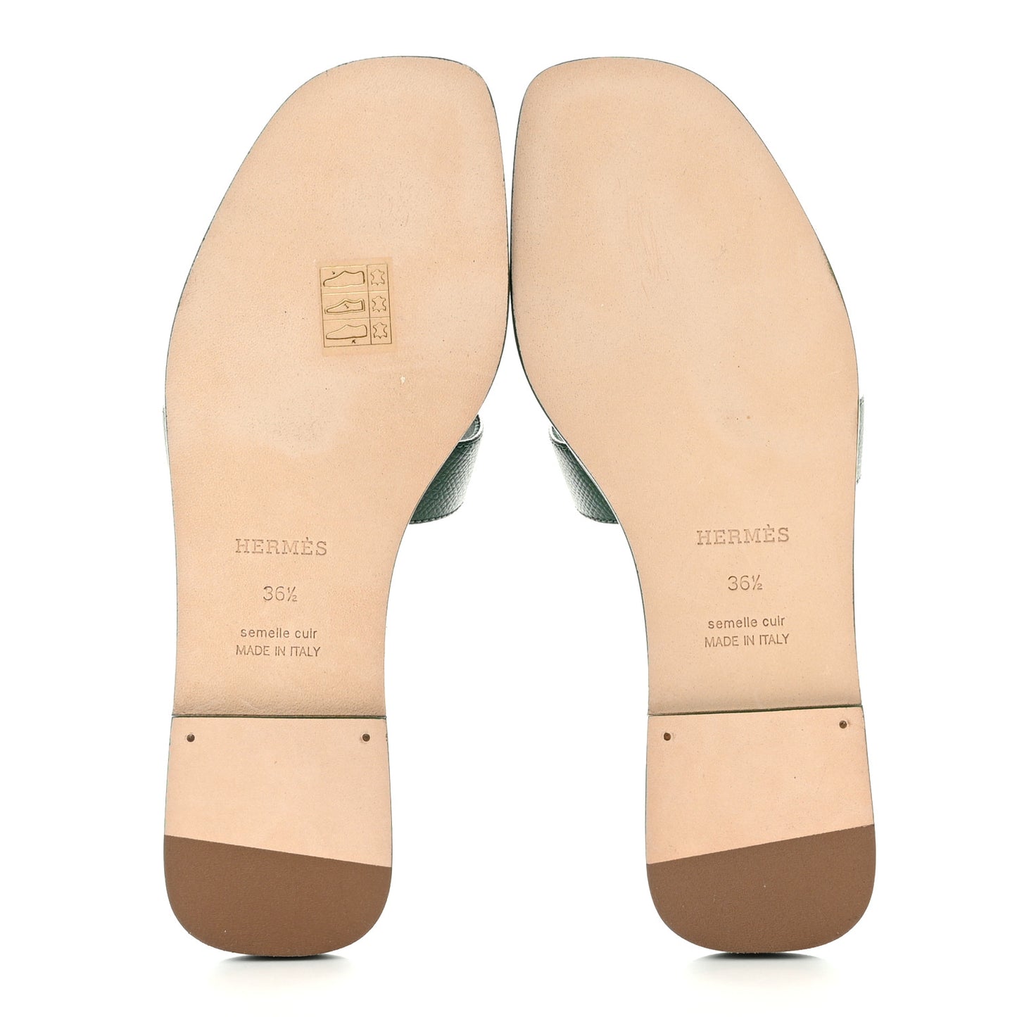 Epsom Oran Sandals 36.5 Vert Cactus