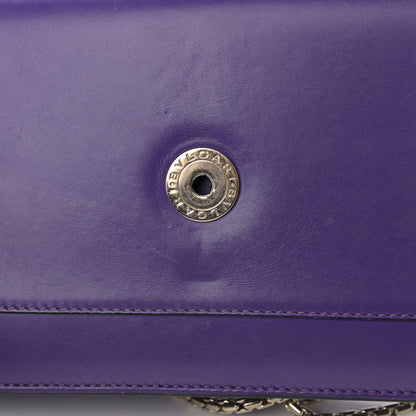 Bulgari Calfskin Serpenti Forever Crossbody Bag Amethyst 14 of 14