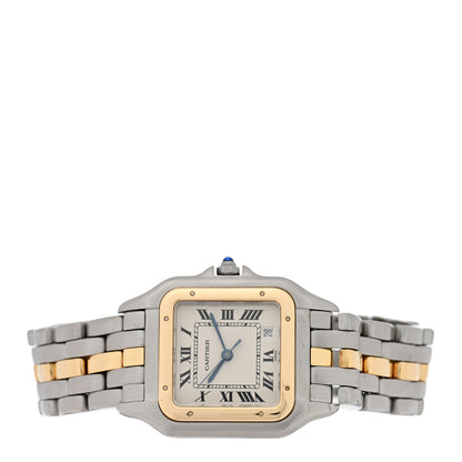 Cartier Stainless Steel 18K Yellow Gold 27mm Panthere Quartz Watch 3 of 8