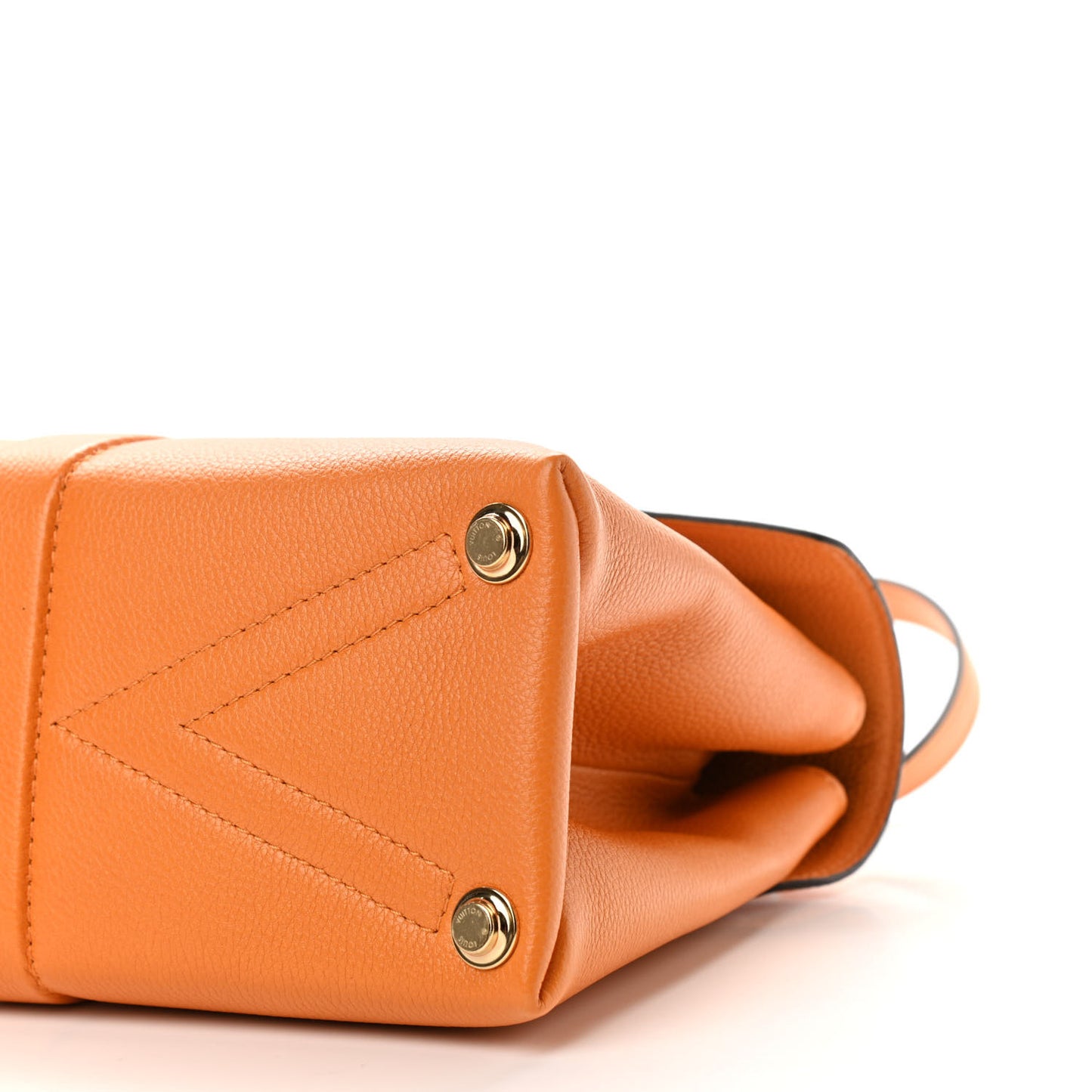 Grained Smooth Calfskin Rose Des Vents PM Amaretto