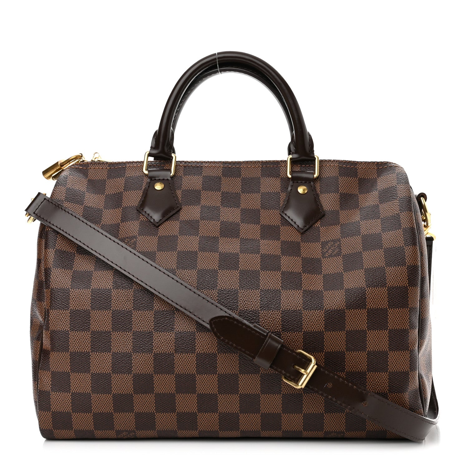 Louis Vuitton Damier Ebene Speedy Bandouliere 30 1 of 10
