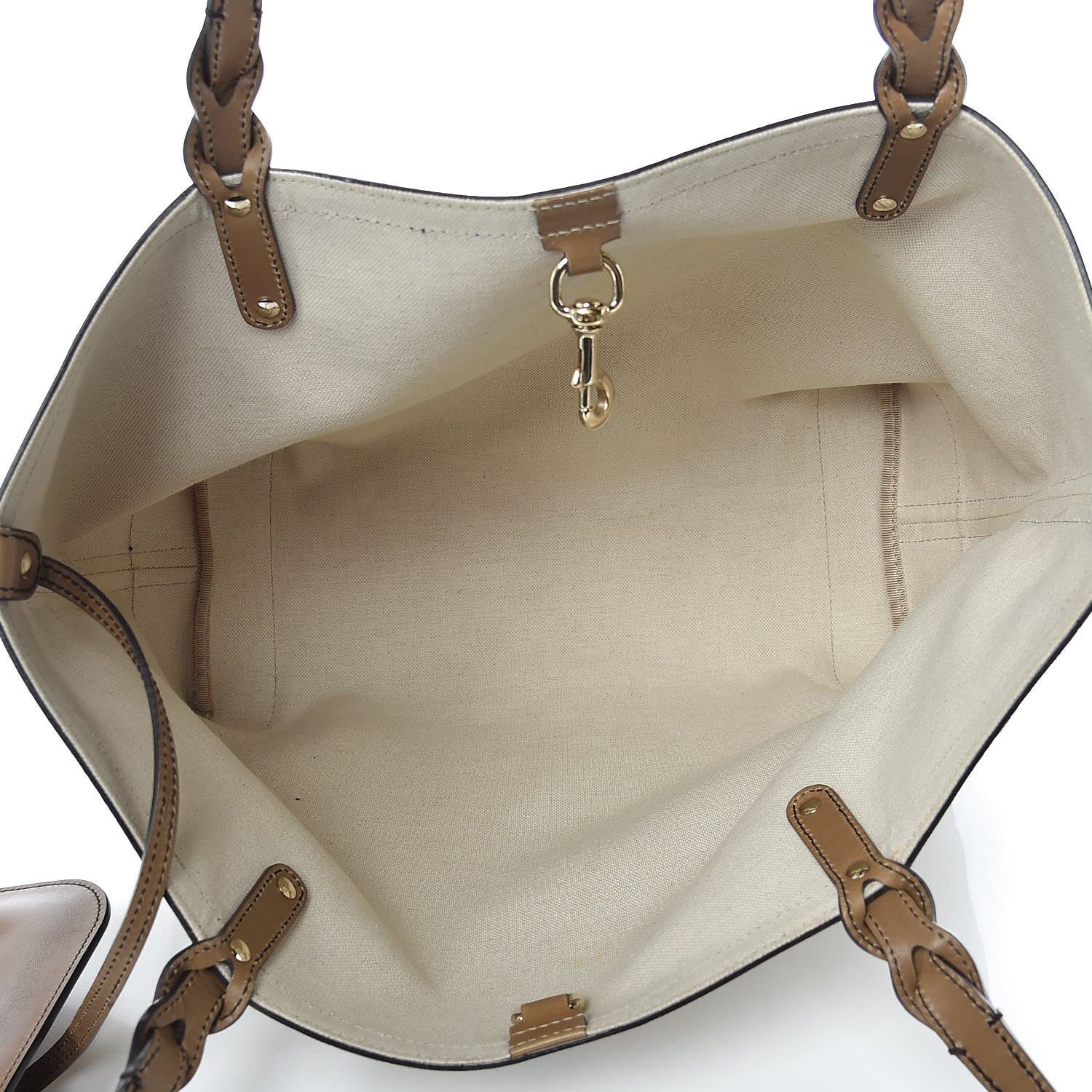 Gucci Monogram Medium Craft Tote Brown 6 of 15
