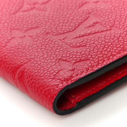 Louis Vuitton Empreinte Adele Wallet Cherry 9 of 11