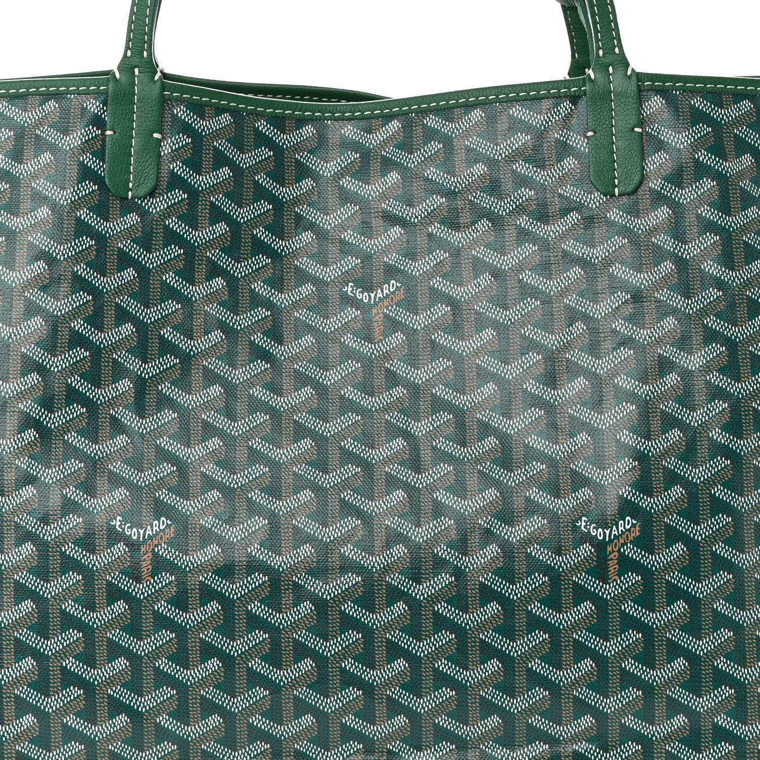 Goyard Goyardine Saint Louis GM Green 8 of 11