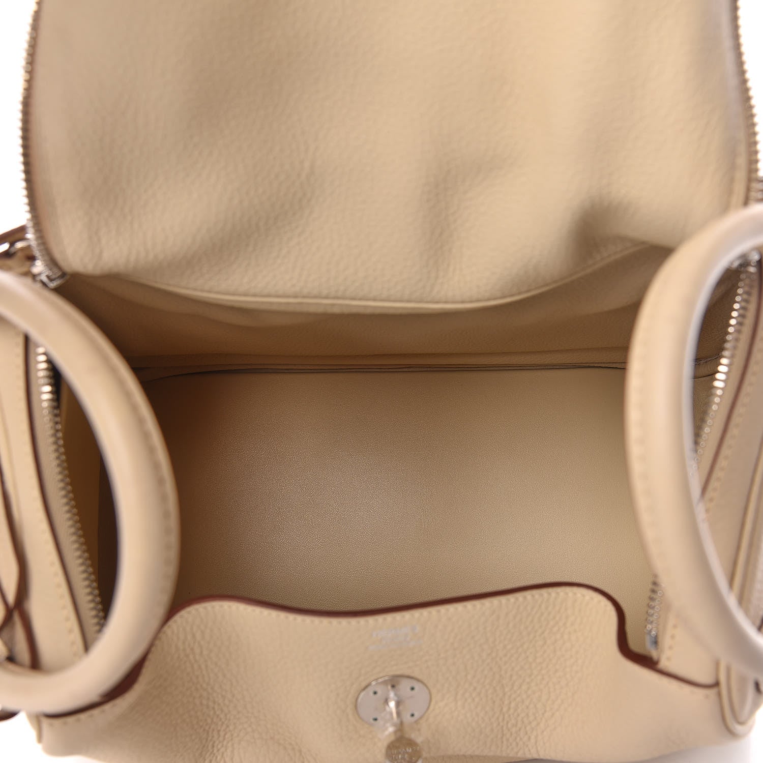 Hermes Taurillon Clemence Lindy 30 Parchemin 7 of 9