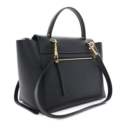 Celine Grained Calfskin Mini Belt Bag Black 3 of 10