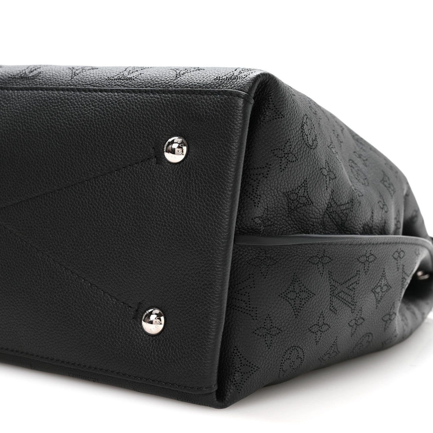 Louis Vuitton Mahina Carmel Hobo Black 8 of 8