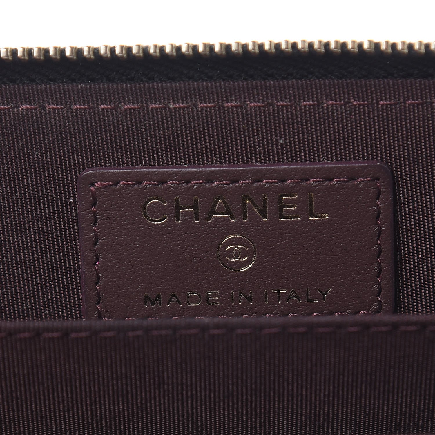 Chanel Grained Calfskin Neo Executive Zip Coin Purse Black 6 of 9