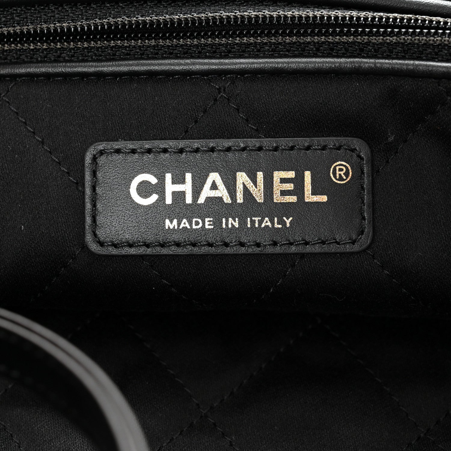 Chanel Shiny Calfskin Quilted Small Chanel 22 Black 2 of 11