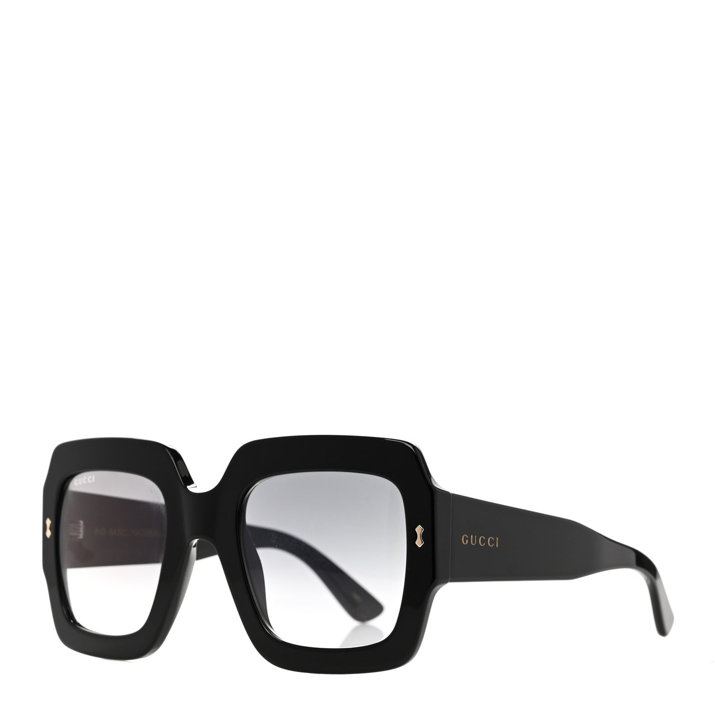 Acetate Square Sunglasses GG1111S Black