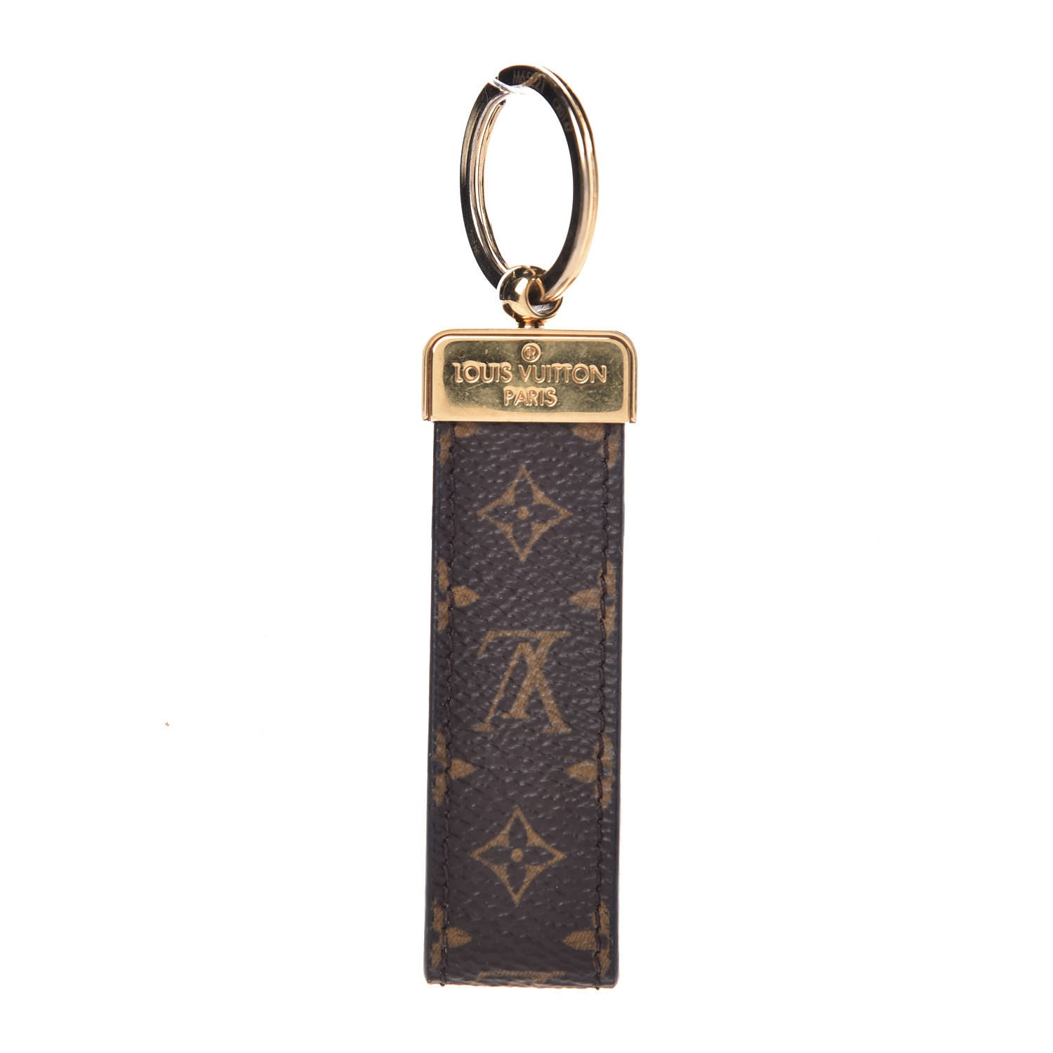 Louis Vuitton Monogram Dragonne Key Holder 1 of 2