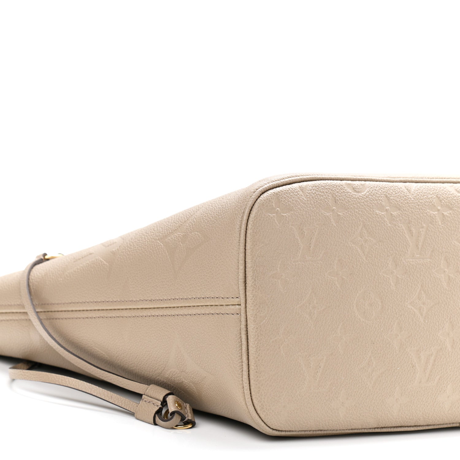 Louis Vuitton Empreinte Monogram Giant Neverfull MM Tourterelle 9 of 10