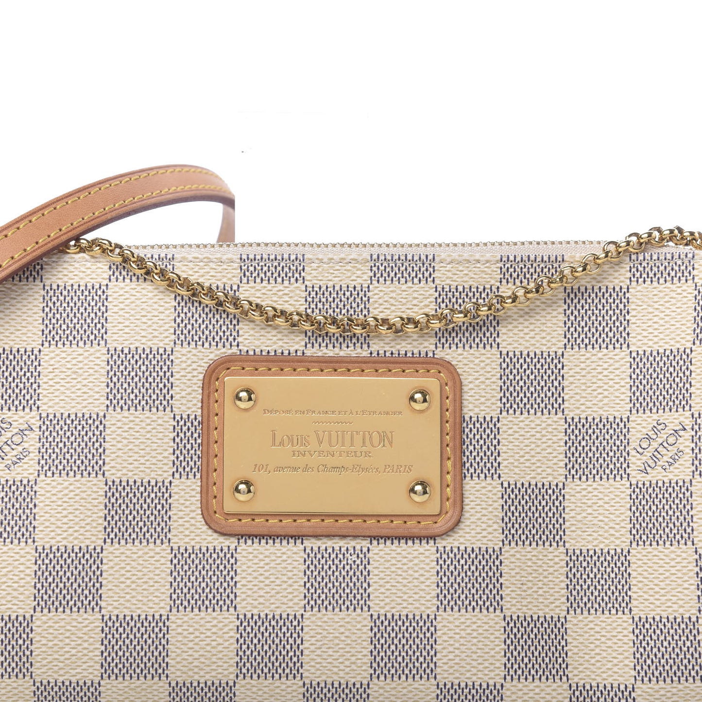 Damier Azur Eva Clutch