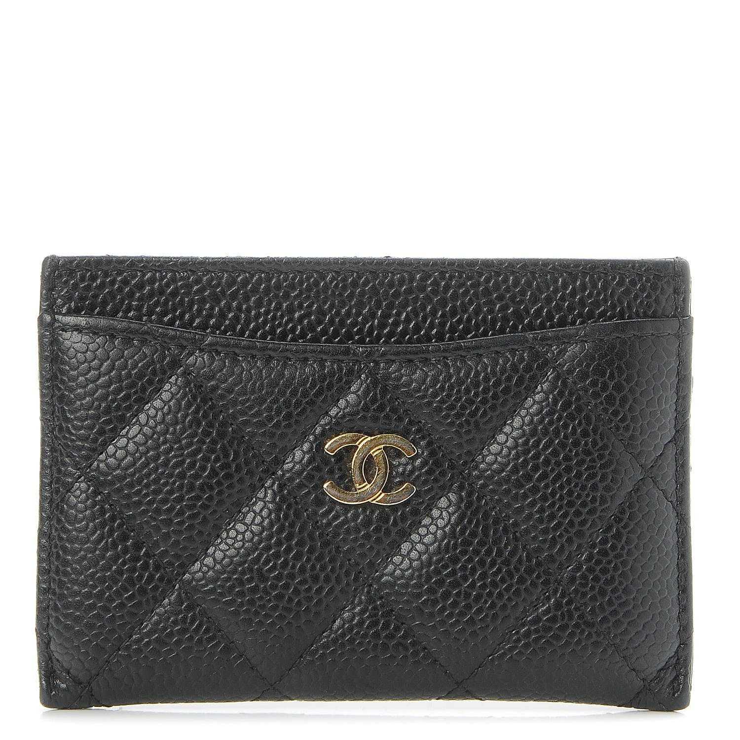 Chanel Caviar Quilted Card Holder Black 1 of 8