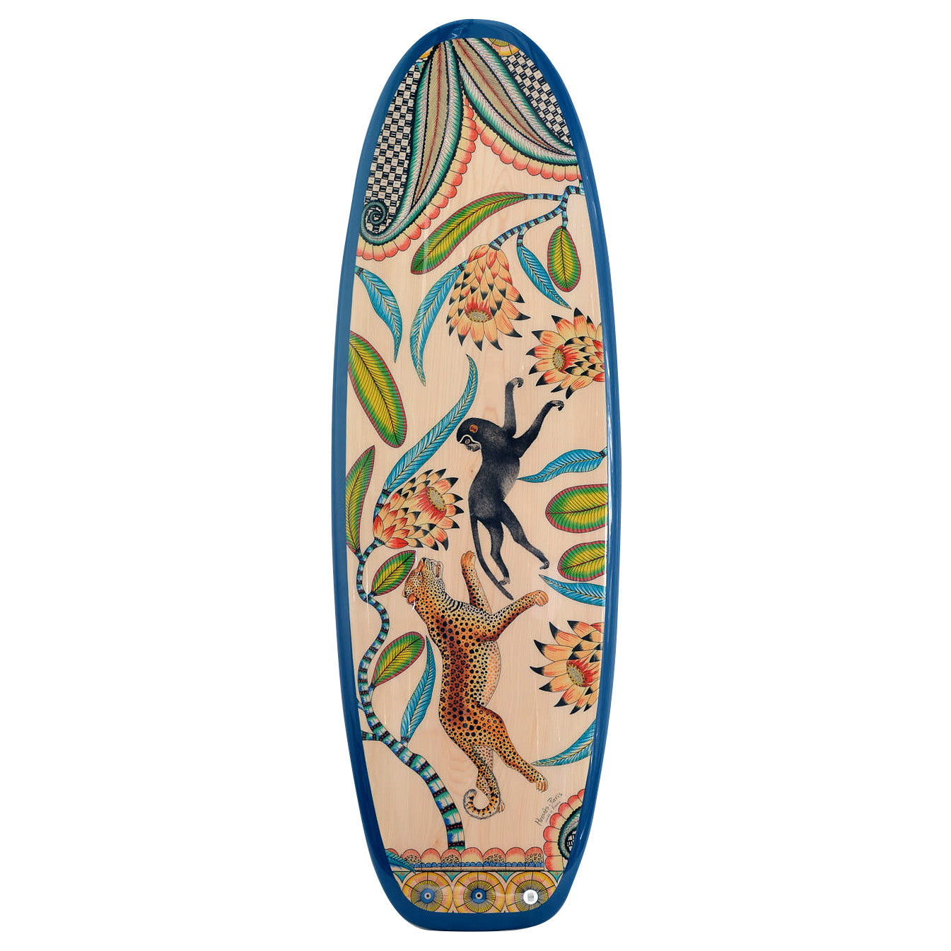 Hermes Resin Savana Dance Surfboard 1 of 11