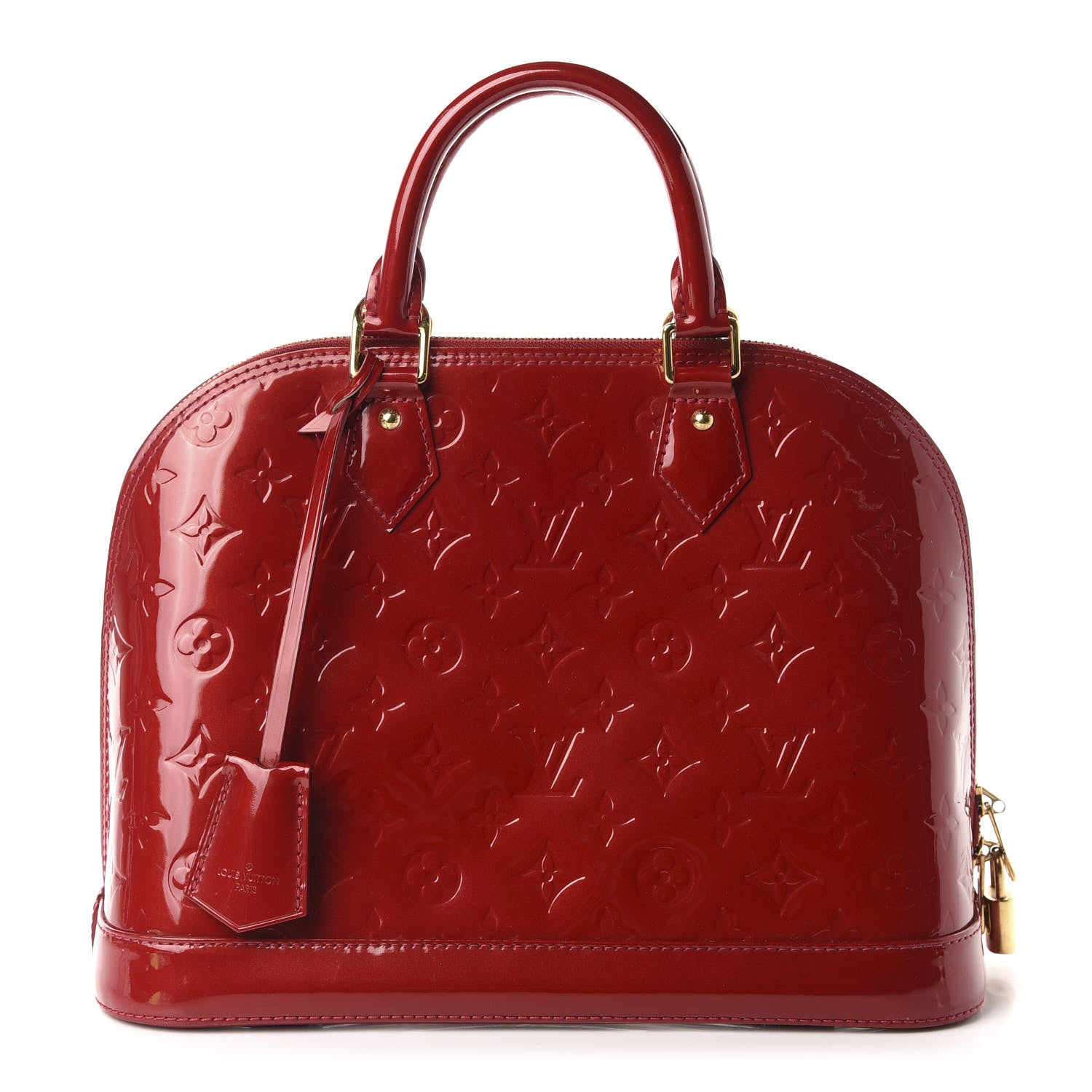 Louis Vuitton Vernis Alma PM Pomme D'Amour 1 of 11