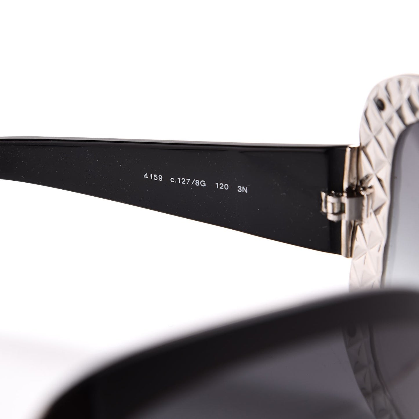 Quilted CC Sunglasses 4159 Black