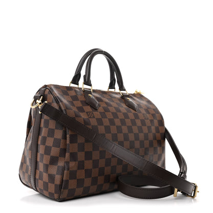 Louis Vuitton Damier Ebene Speedy Bandouliere 30 3 of 9