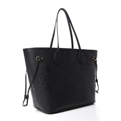 Louis Vuitton Empreinte Monogram Giant Neverfull MM Black 3 of 11