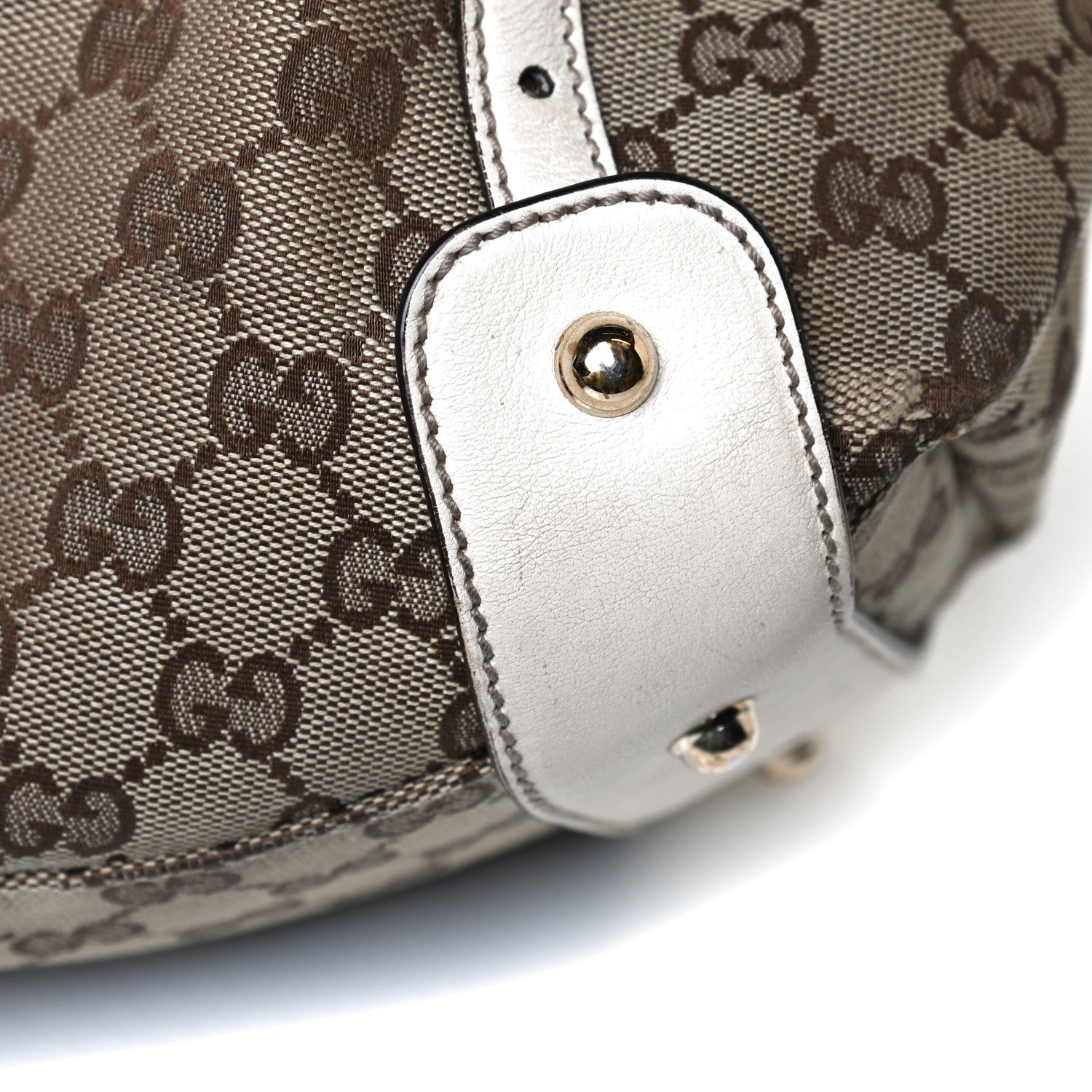 Gucci Monogram Medium Pelham Shoulder Bag Off White 29 of 29