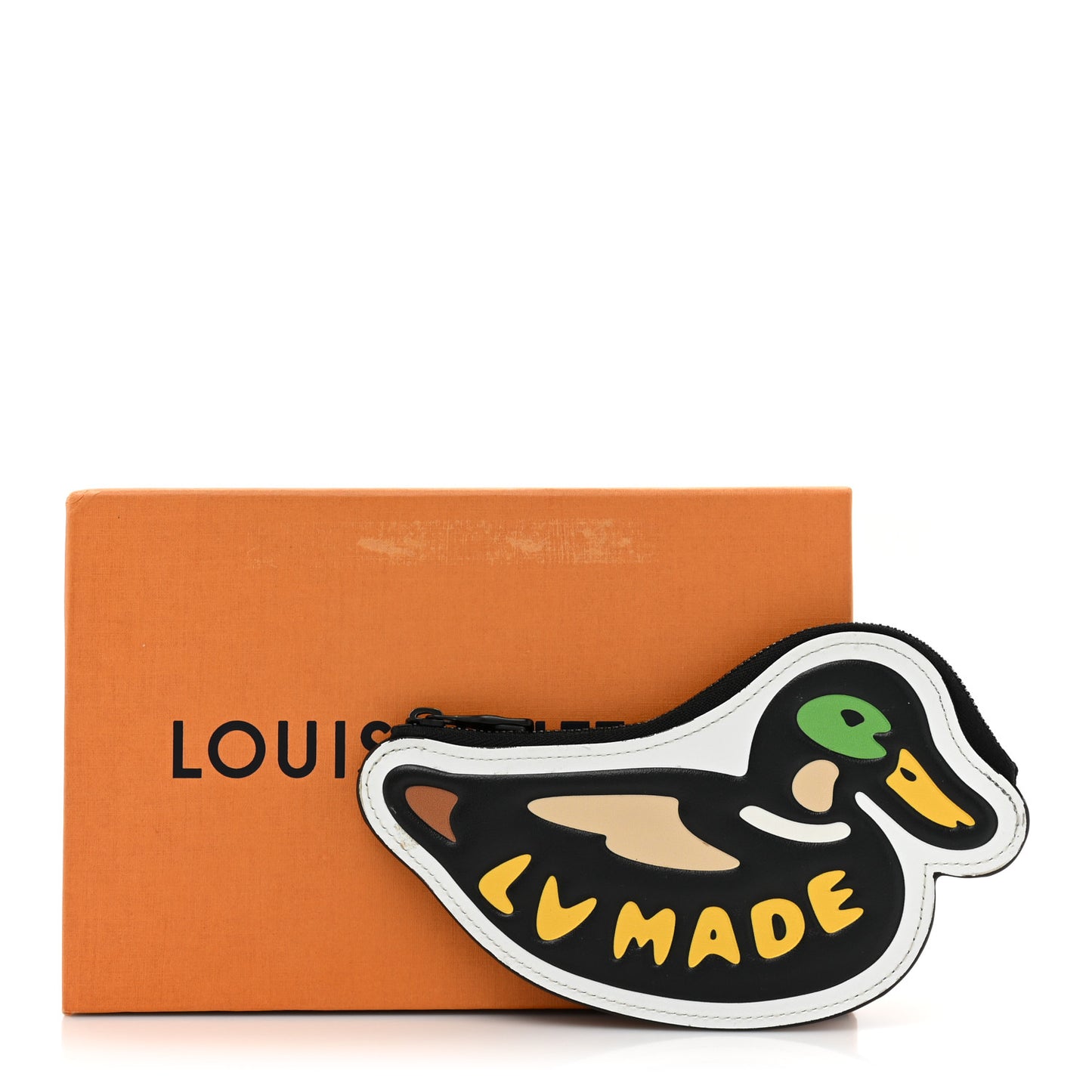 X NIGO Giant Damier Ebene Mountain Duck Coin Purse