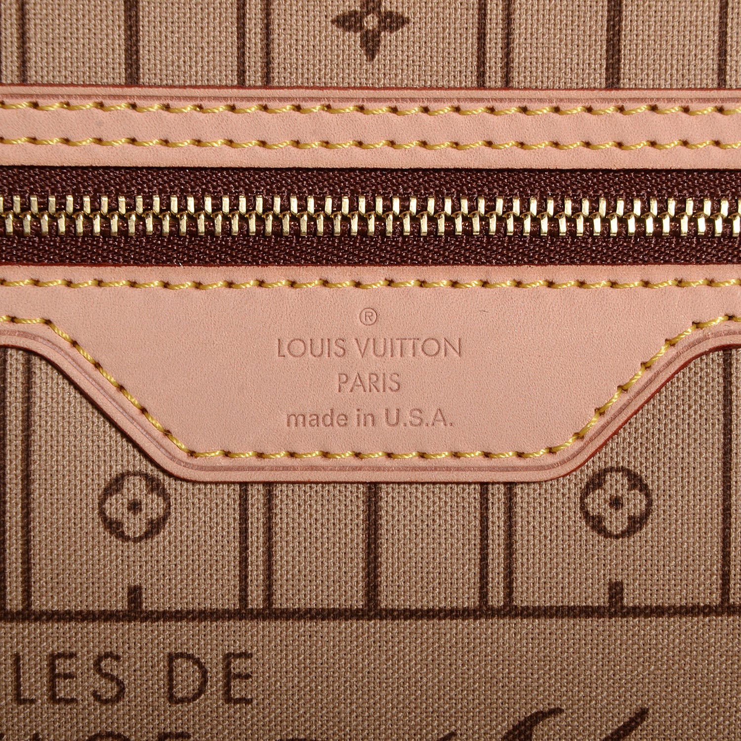 Louis Vuitton Monogram Neverfull MM 6 of 8